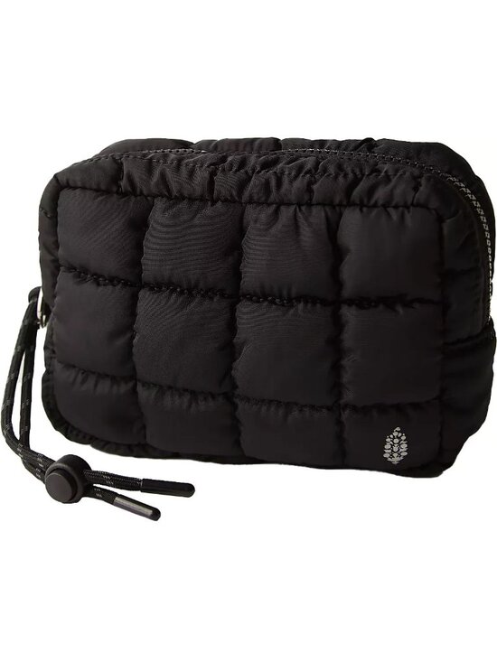 FP Movement by Free People Handbags - FP Movement by Free People Black Quilted Pouch